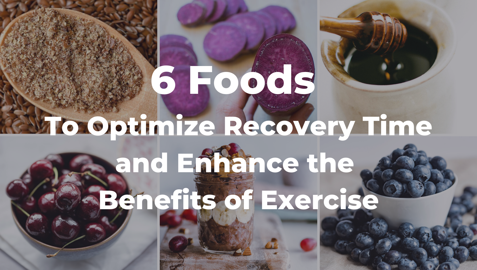 Foods to enhance recovery