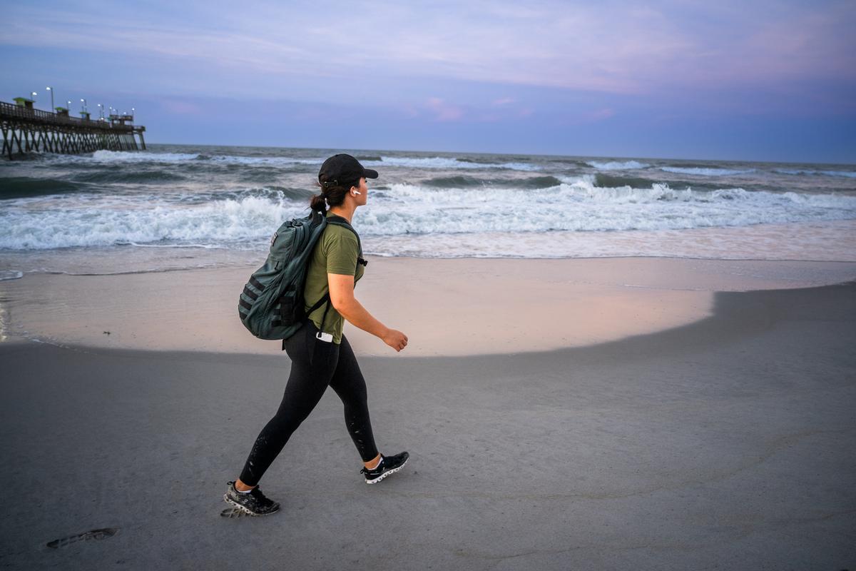 Sunrise Ruck at IOP Front Beach